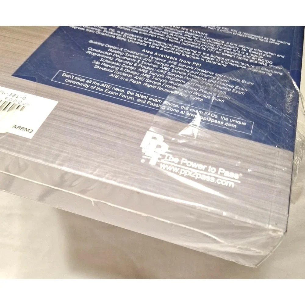 ARE Review Manual 2nd Ed SEALED David Kent Ballast and‎ PE, Steven E O'Hara 2010
